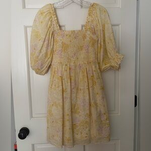 Billabong Yellow Floral Dress